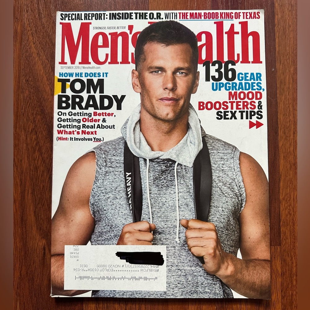 Men’s Health Magazine - Tom Brady - September 2019